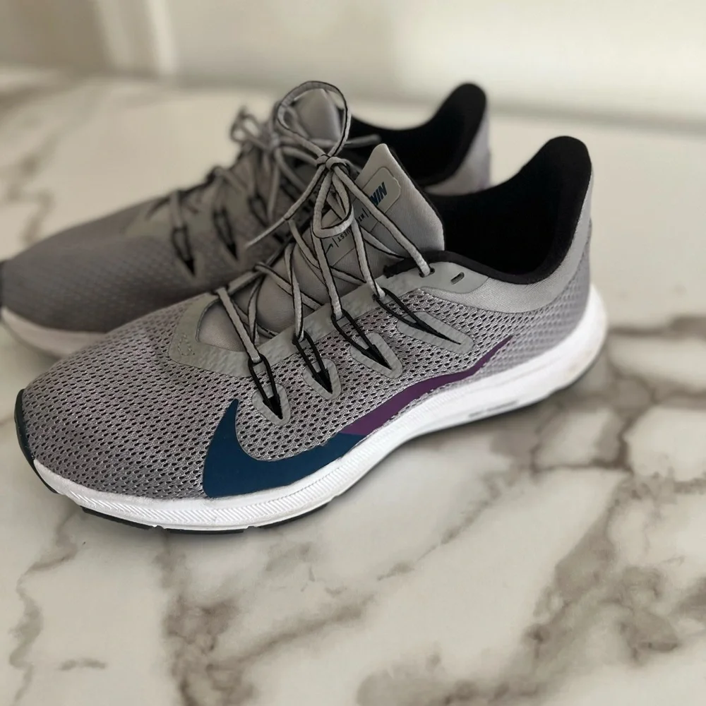 Nike Gray Running Shoes